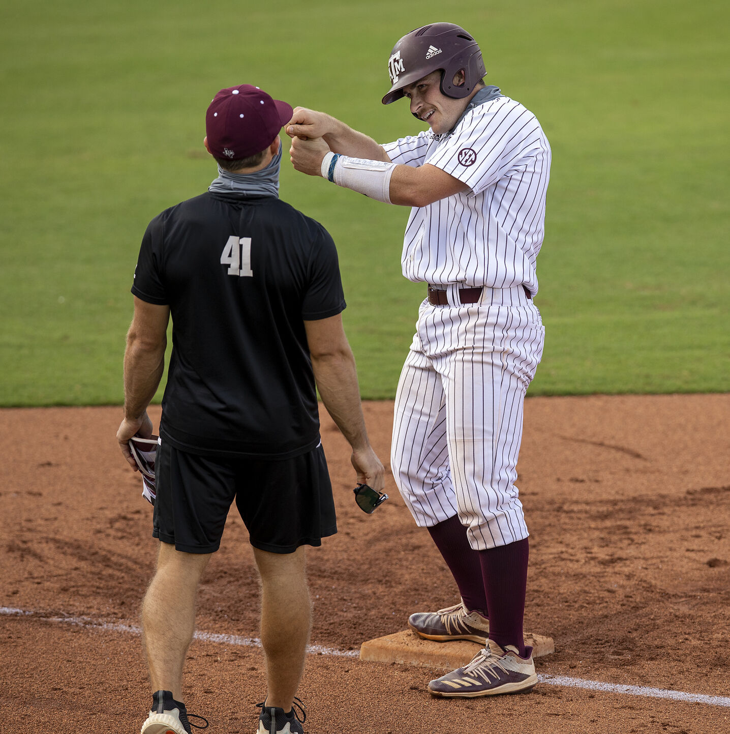 A&M Maroon & White